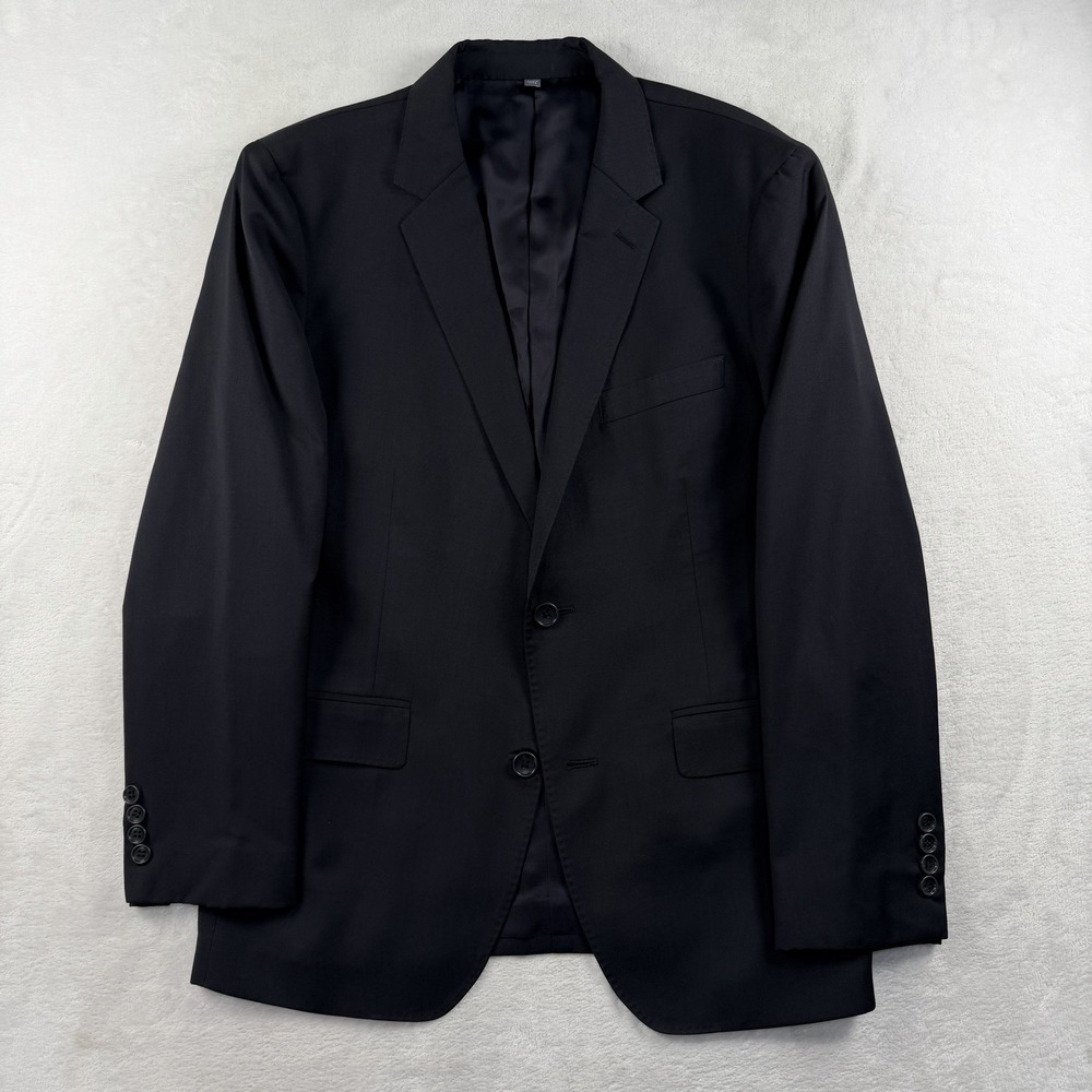 Bonobos Marzotto Italian Wool Blazer Mens 40S Navy Blue Slim Fit Sport Coat